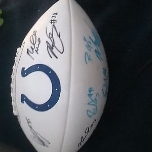 Signed Colts Football